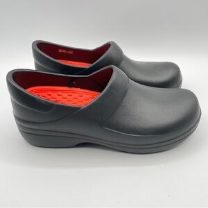 Crocs Neria Pro II LiteRide Work Clogs Black Slip Resistant Shoes Women's Size 7